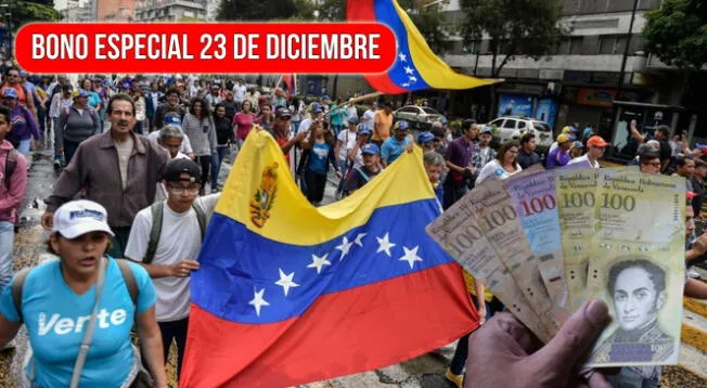 Bono Especial 23 de diciembre: últimas noticias sobre el subsidio que se entregará en Venezuela.