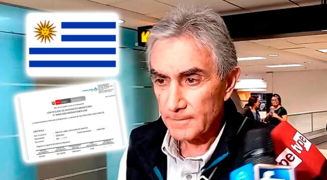 Juan Carlos Oblitas finalmente viajó a Uruguay para reunirse con Jorge Fossati