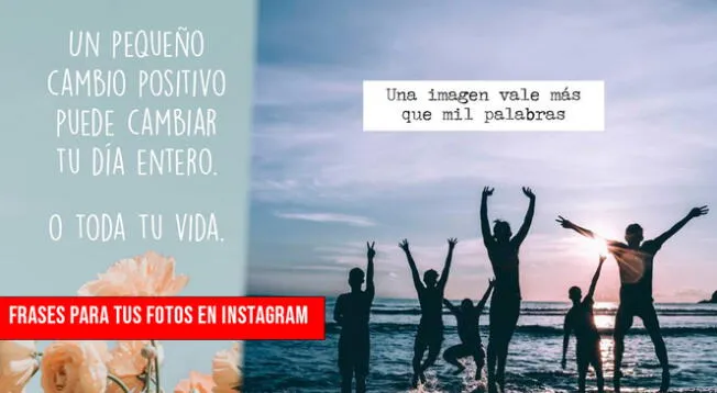 AQUÍ te compartiremos la lista de mejores frases para tus descripciones en Instagram.