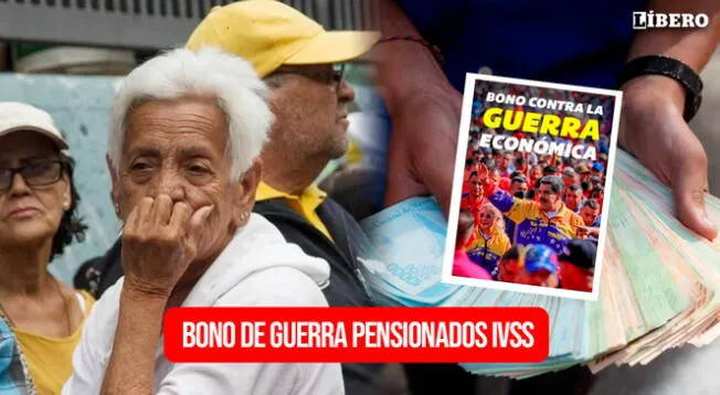 Revisa más información sobre el Bono de Guerra para pensionados del IVSS en diciembre 2023.