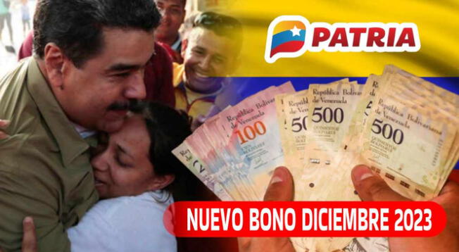 Un nuevo bono de la Patria comenzó a pagarse desde el lunes 5 de diciembre.