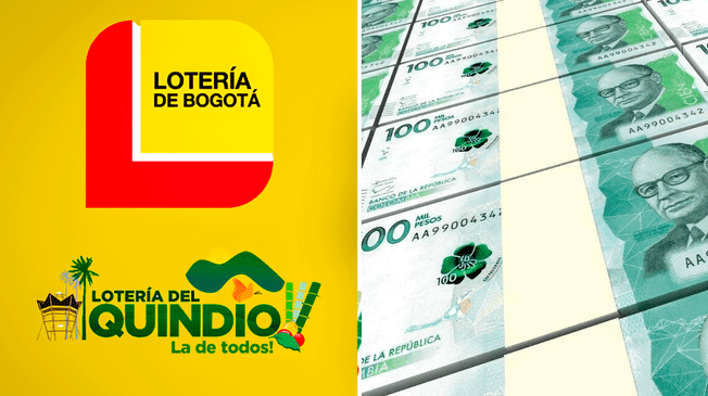 Resultados Lotería de Bogotá y del Quindío HOY, 7 de diciembre.