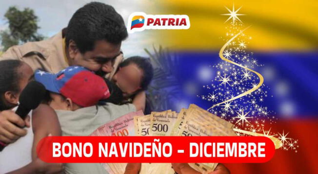 El Bono Navideño podría llegar en los próximos días de diciembre vía el Sistema Patria.