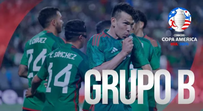 México encabeza el Grupo B de la Copa América 2024.