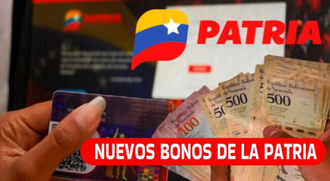 Para poder acceder a los nuevos bono del Sistema Patria, debes tener una cuenta activa.