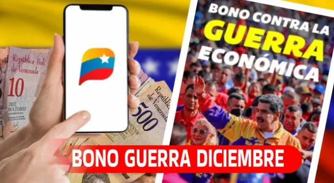 El Bono Guerra para trabajadores públicos llegará al Sistema Patria en los próximos días.