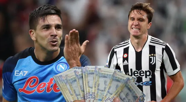 Hincha apuesta todo su dinero por el partido entre el Napoli y la Juventus de la Serie A.