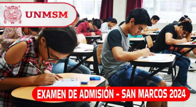 Conoce los resultados del examen de admisión de San Marco 2024.