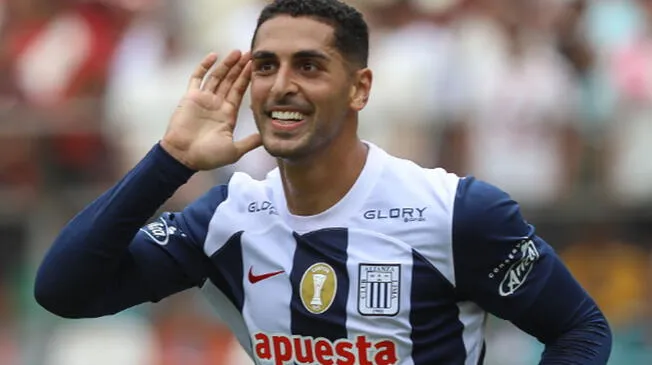 Pablo Sabbag fue el segundo máximo goleador del 2023 de Alianza Lima con 9 tantos. Foto: La República