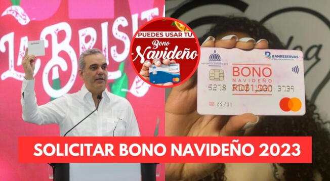 Conoce AQUÍ cómo solicitar el Bono Navideño 2023 en República Dominicana HOY.