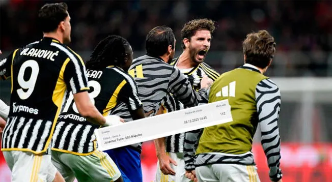 Hincha logró duplicar todo su dinero tras apostar en el Juventus vs Napoli.