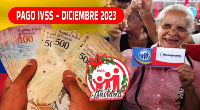 El Pago IVSS de diciembre ya se pagó a los adultos mayores de Venezuela.