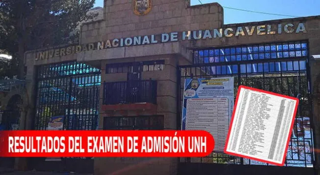 En esta nota podrás conocer los resultados del examen de admisión UNH.