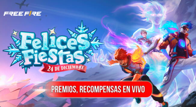 Vive la Navidad junto a Free Fire y disfruta del evento presencial en Argentina, México, Chile y Perú.