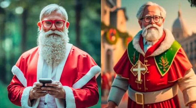 Papa Noel no tendría un aspecto diferente como lo conocemos, pero si otro tipo de vestimenta.