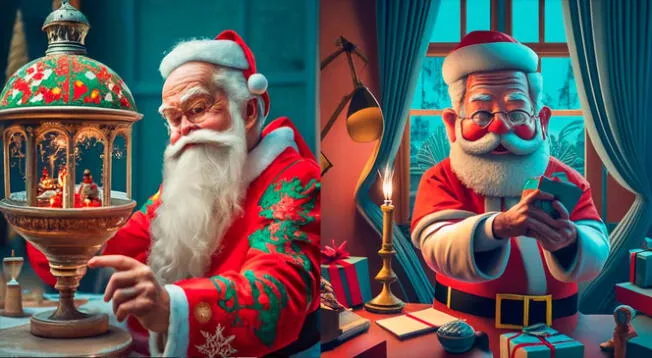 Papa Noel es uno de los personajes más representativos de la Navidad.