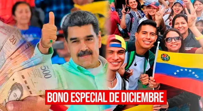 El régimen de Nicolás Maduro se encuentra entregando el Bono Especial de diciembre.