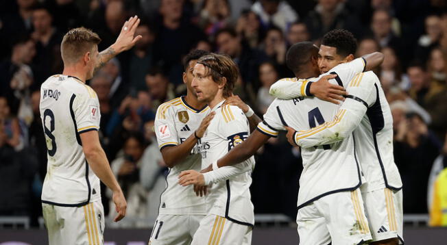 Real Madrid venció a Villarreal en el Santiago Bernabéu por LaLiga.