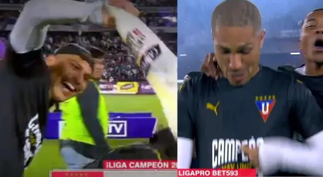 Paolo Guerrero tuvo alocado festejo tras ser campeón con Liga de Quito