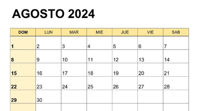 Conoce detalle del día de tu cumpleaños en el mes de agosto