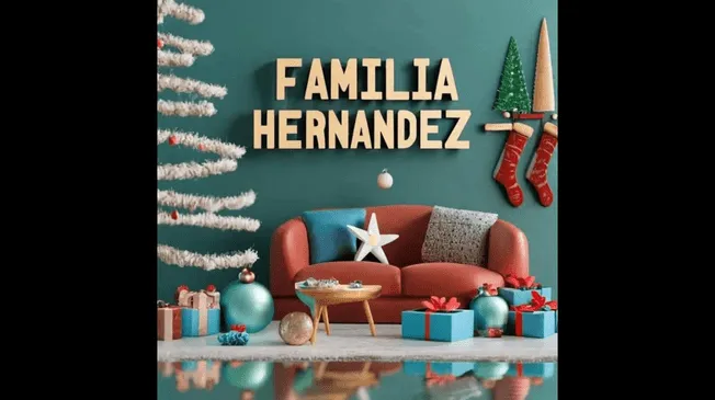 Apellido de la familia Hernández para descargar GRATIS gracias a Ideogram AI.