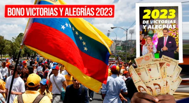 Conoce si hay un anuncio oficial para el pago del  Bono Victorias y Alegrías 2023 para diciembre del 2023.