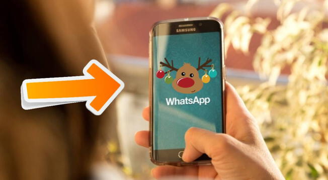 Cambia el ícono de tu WhatsApp por un tierno reno de Navidad