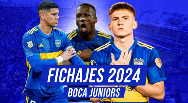 Mercado de pases y refuerzos de Boca Juniors para el 2024