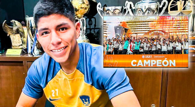 Pero Quispe usará la "27" en Pumas UNAM