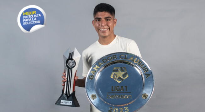 Mejor futbolista para la selección. Con 22 años se consolidó  para obtener sus primeras convocatorias a la selección peruana.