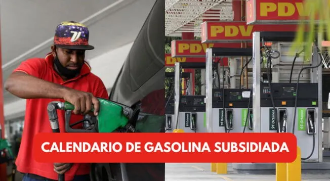 Revisa AQUÍ el cronograma oficial de la gasolina subsidiada en Venezuela.