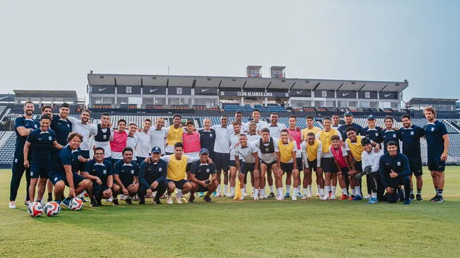 Alianza Lima jugará el sábado su primer amistoso del 2024. Foto: X/Alianza Lima