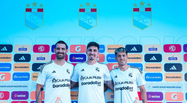 Sporting Cristal fichó tres futbolistas extranjeros para el 2024.
