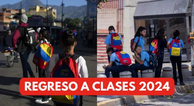 Conoce AQUÍ cuándo se dará el regreso a clases 2024 en Venezuela.