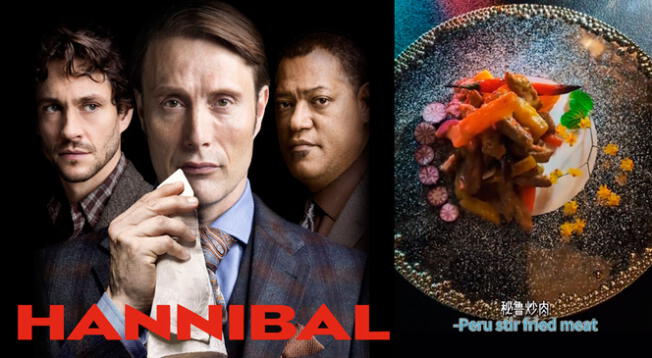 Hannibal, la serie de Prime que cuenta la vida del caníbal Hannibal Lecter muestra platillo peruano con carne humana.