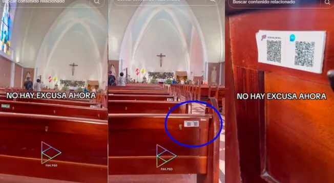 Una iglesia de Lima se ha vuelto viral tras usar Yape o Plin para recaudar limosna entre sus fieles.