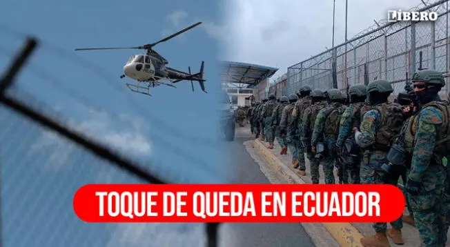 Conoce el horario de toque de queda Ecuador tras declaratoria de estado de excepción por 60 días.
