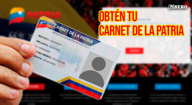 Conoce los pasos y requisitos para solicitar tu Carnet de la Patria en Venezuela.