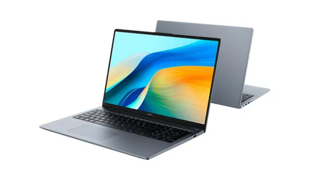 Huawei matebook D16 2024 es la nueva laptop china que posee procesado Core i9 13 Gen, 16GB de RAM y 1TB de capacidad.