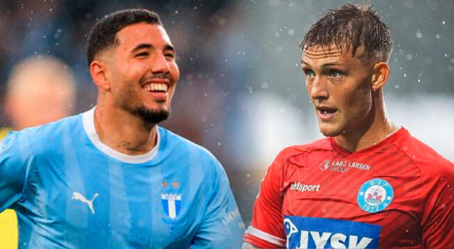 Sergio Peña vs. Oliver Sonne: se daría amistoso de Malmö vs Silkeborg