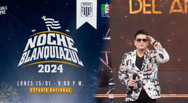 Alianza Lima anunció los artistas que estarán en la Noche Blanquiazul.