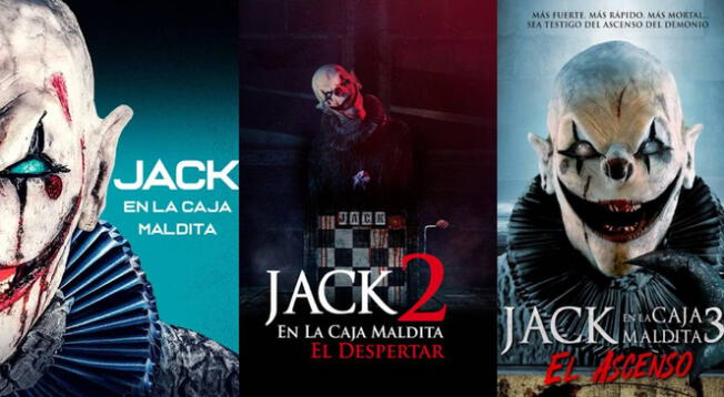 ¿Dónde ver las dos películas anteriores de 'Jack en la caja maldita'?