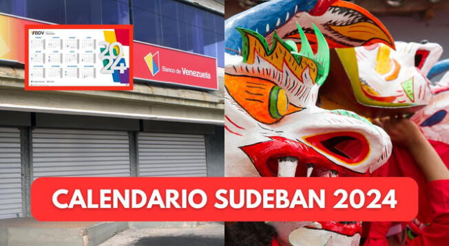 Consulta AQUÍ cuáles son los feriados y lunes bancarios en Venezuela para 2024.