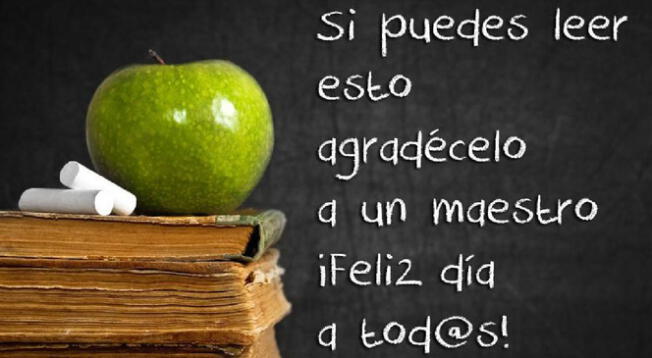 Celebra el Día del Maestro de la mejor manera con las frases