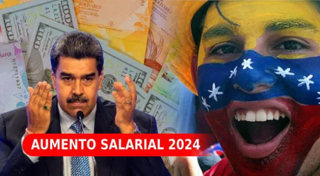 Nicolás Maduro no anunció un aumento salarial para este 2024.