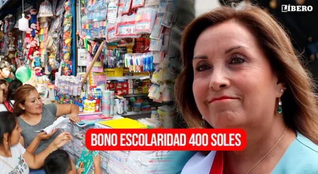 Revisa más detalles del Bono Escolaridad 400 soles para el sector público que se pagará en enero 2024.