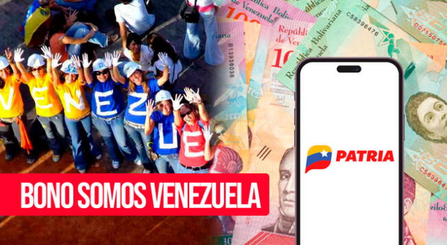 Revisa más detalles del pago del Estipendio Movimiento Social Somos Venezuela de enero 2024.