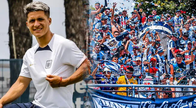 Catriel Cabellos quedó sorprendido con la hinchada de Alianza Lima