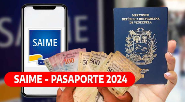 Saime en la entidad encargada de realizar el pasaporte en Venezuela este 2024.