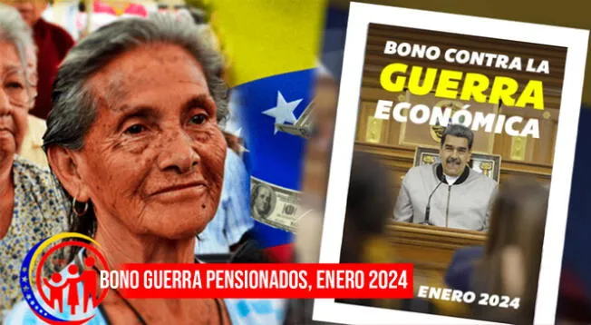 El régimen de Nicolás Maduro se encuentra entregando el Bono Guerra para pensionados.